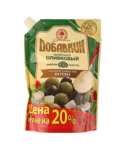 Майонез Добавкин Оливковый 800мл