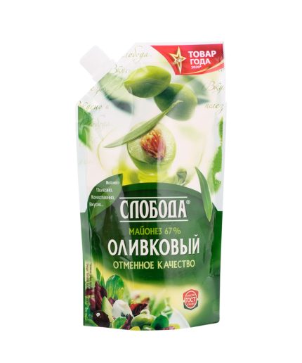 Май­о­нез «С­ло­бо­да» Оливковый 200 мл
